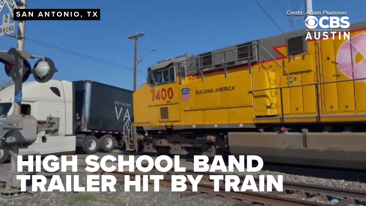 Train crash involving Vandegrift band trailer, parent reacts to community response