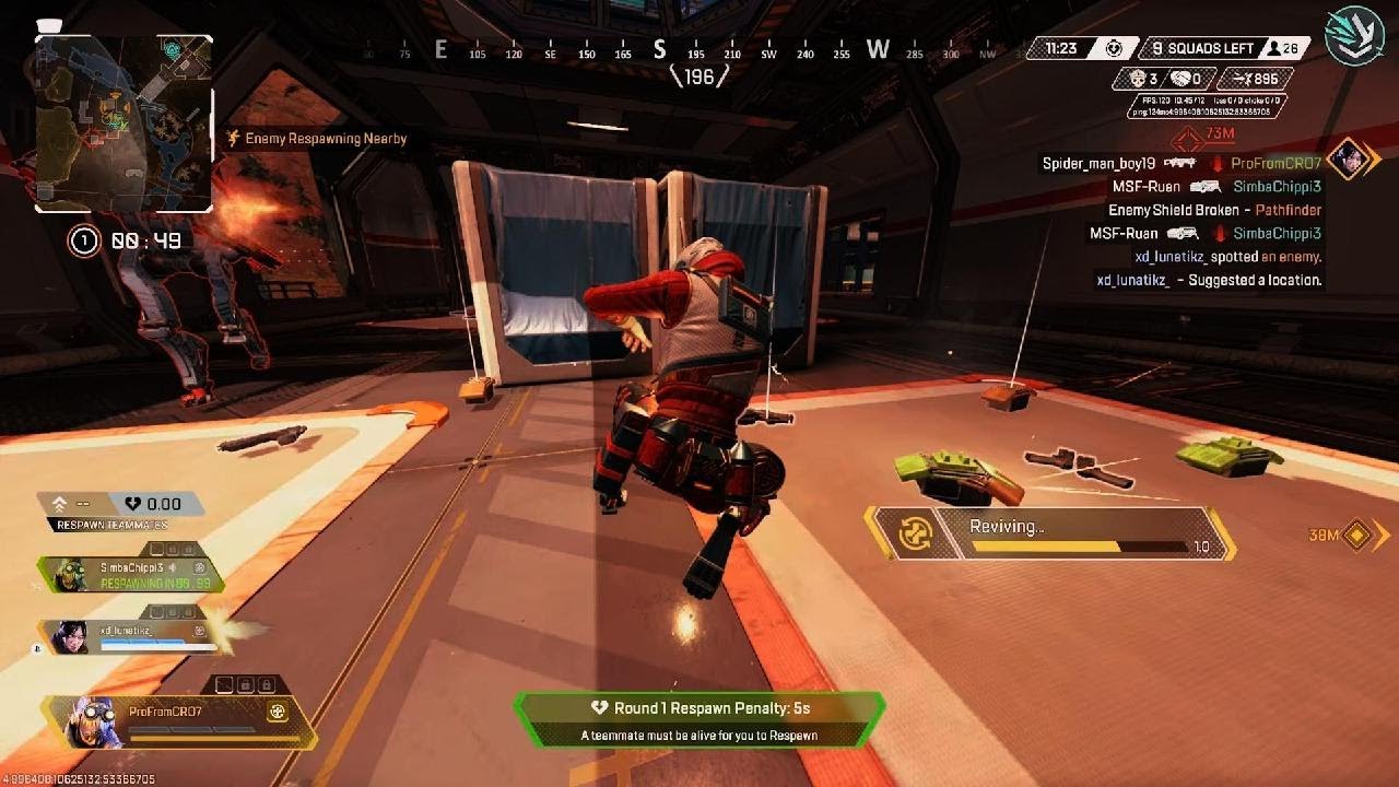 Apex Legends 20 bomb on octane