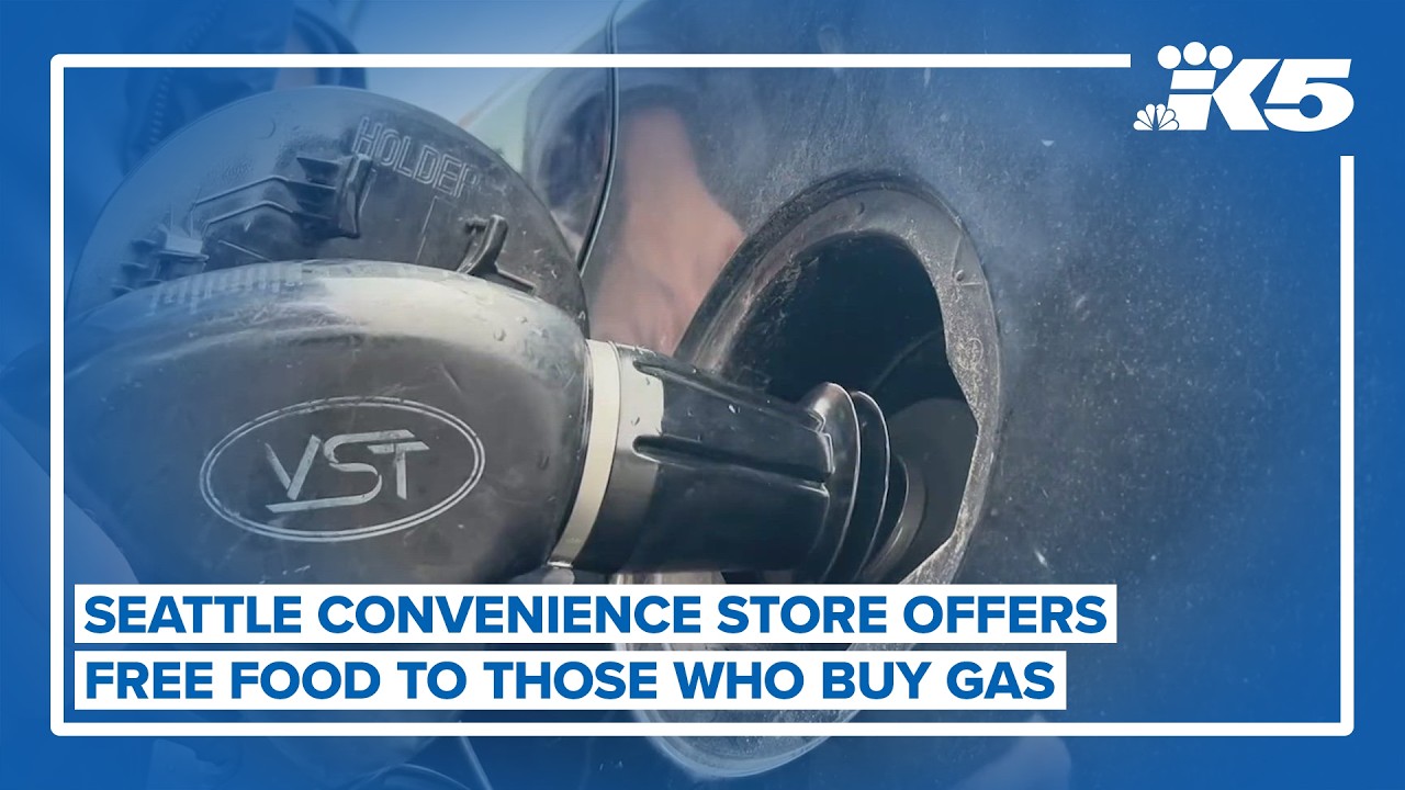 Seattle convenience store offers free food for people who buy gas