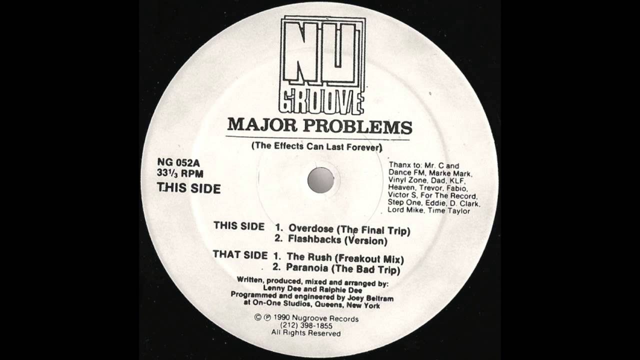 Major Problems - The Rush (Freakout Mix) (1990)