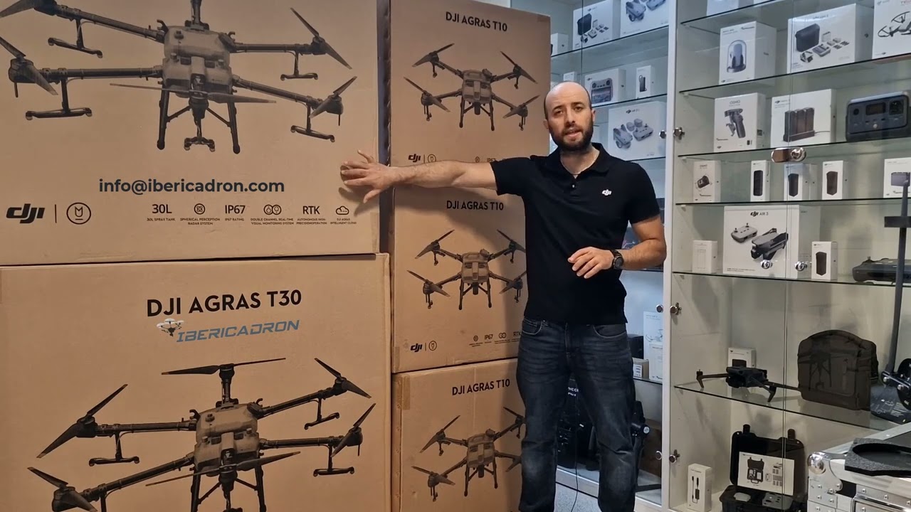 Drones agrícolas legislación  DJI T10 o DJI T30 cual elegir