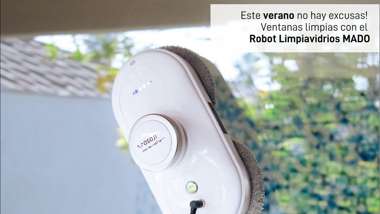 El Robot Limpiavidrios Mado Salva tus Ventanas este Verano