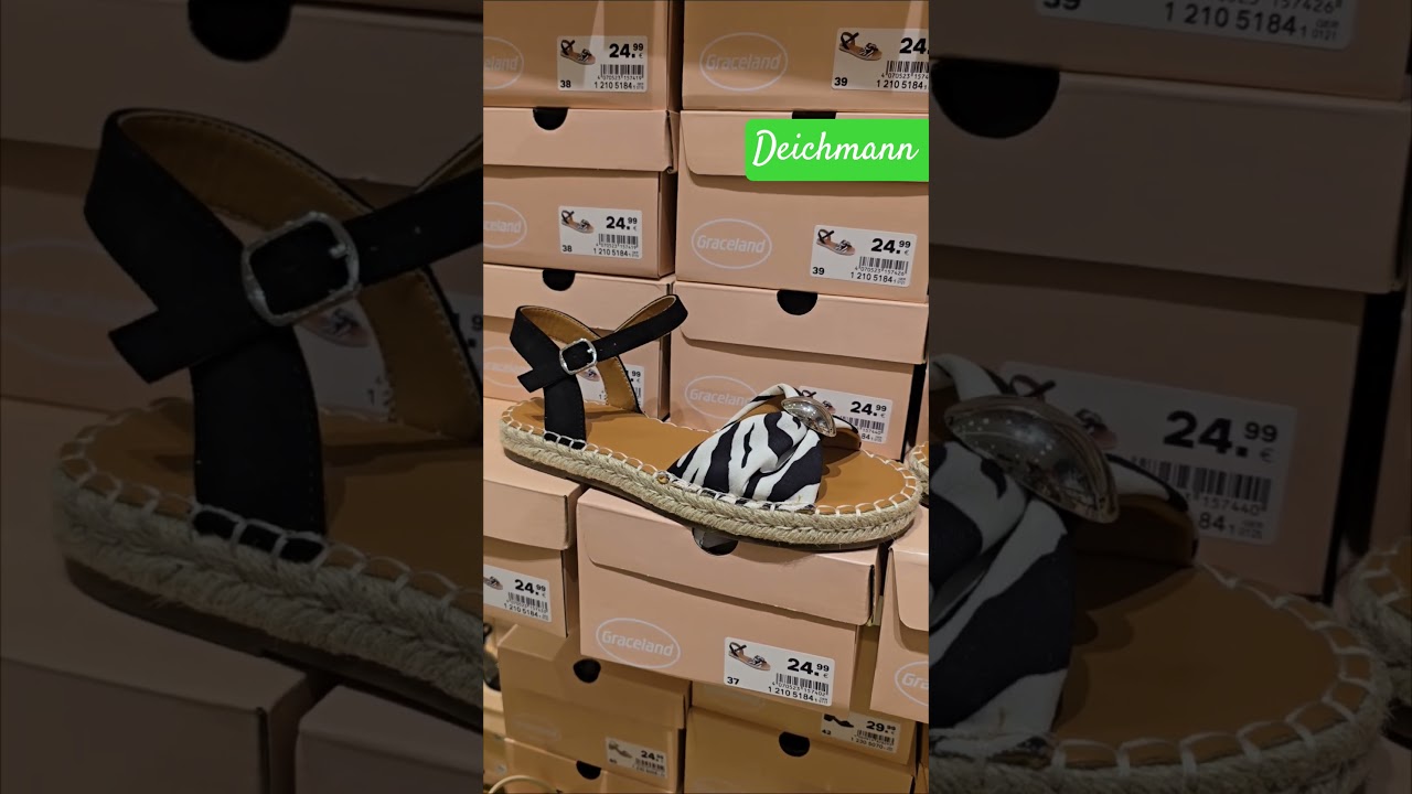Новая летняя коллекция женской обуви Deichmann, апрель 2026 года.