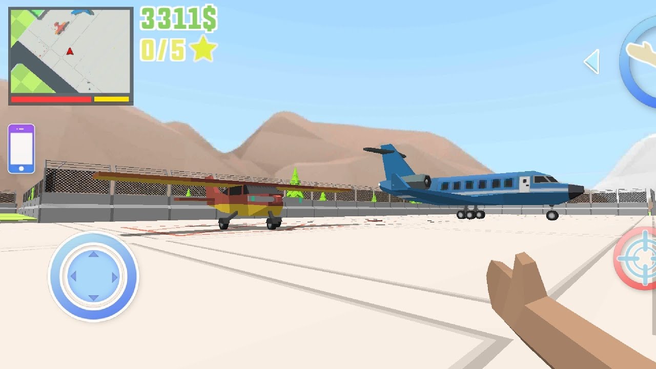 Dude Theft Wars #86 | New Airplanes | New Update AIRPORT | Android GamePlay FHD