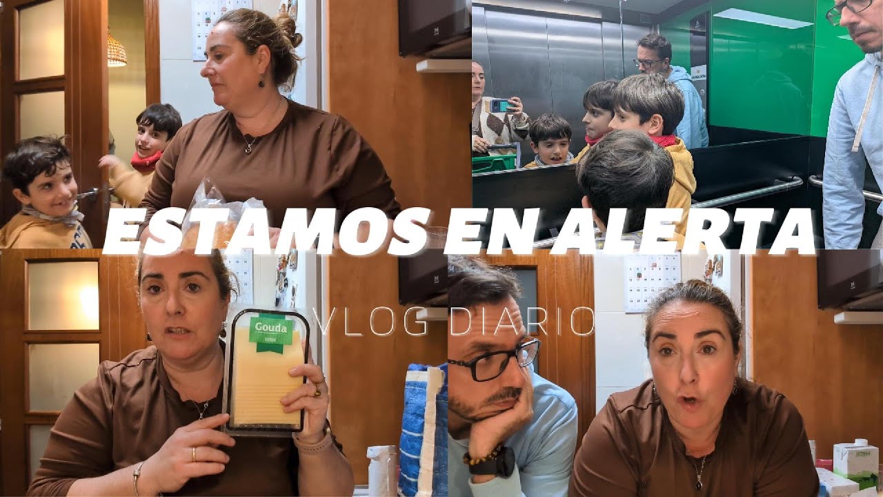 VLOG ✨NOS QUEDAMOS EN CASA 🏡FIDEUA DE PESCADO🛒COMPRA SEMANAL MERCADONA #vlog #familia #comprasemanal