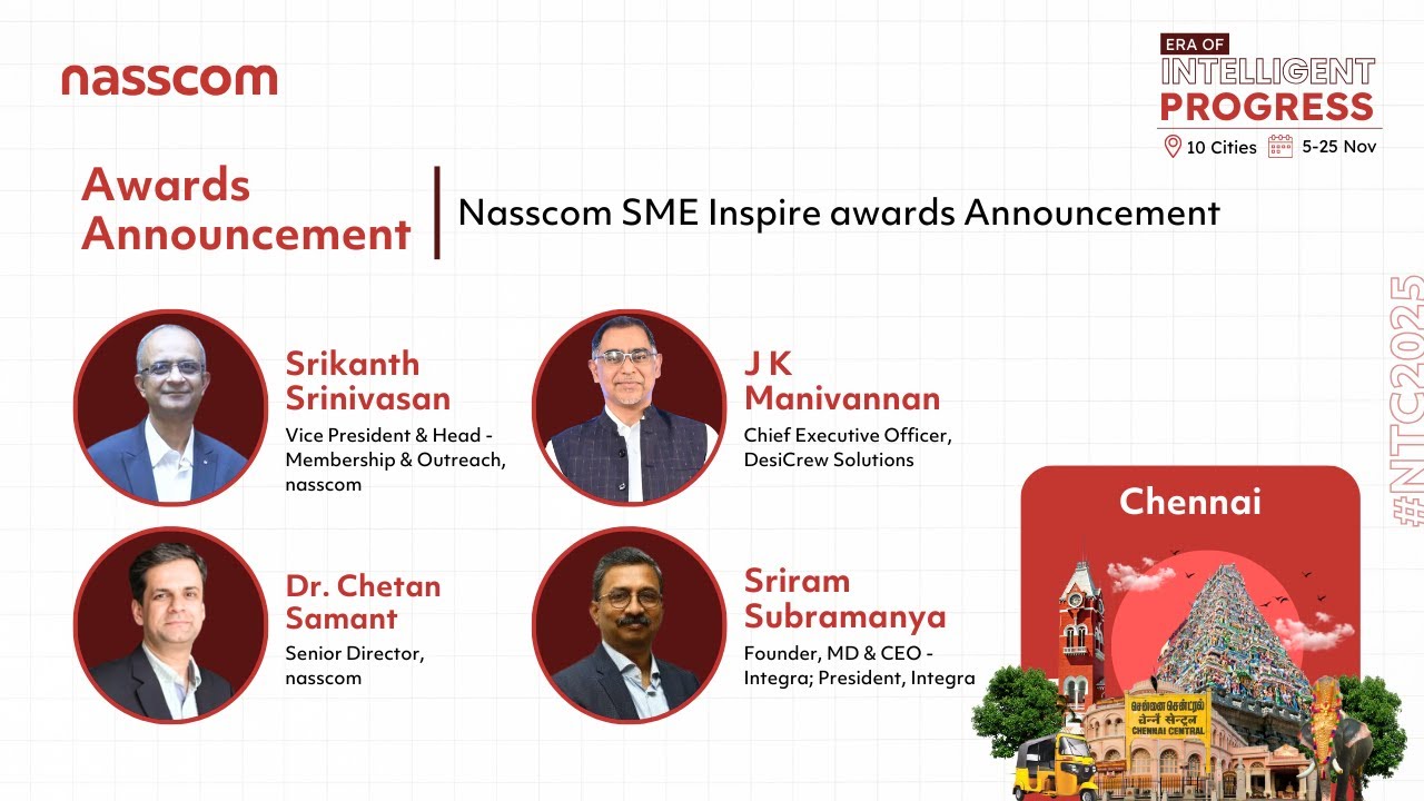 Nasscom SME Inspire awards Announcement | 
