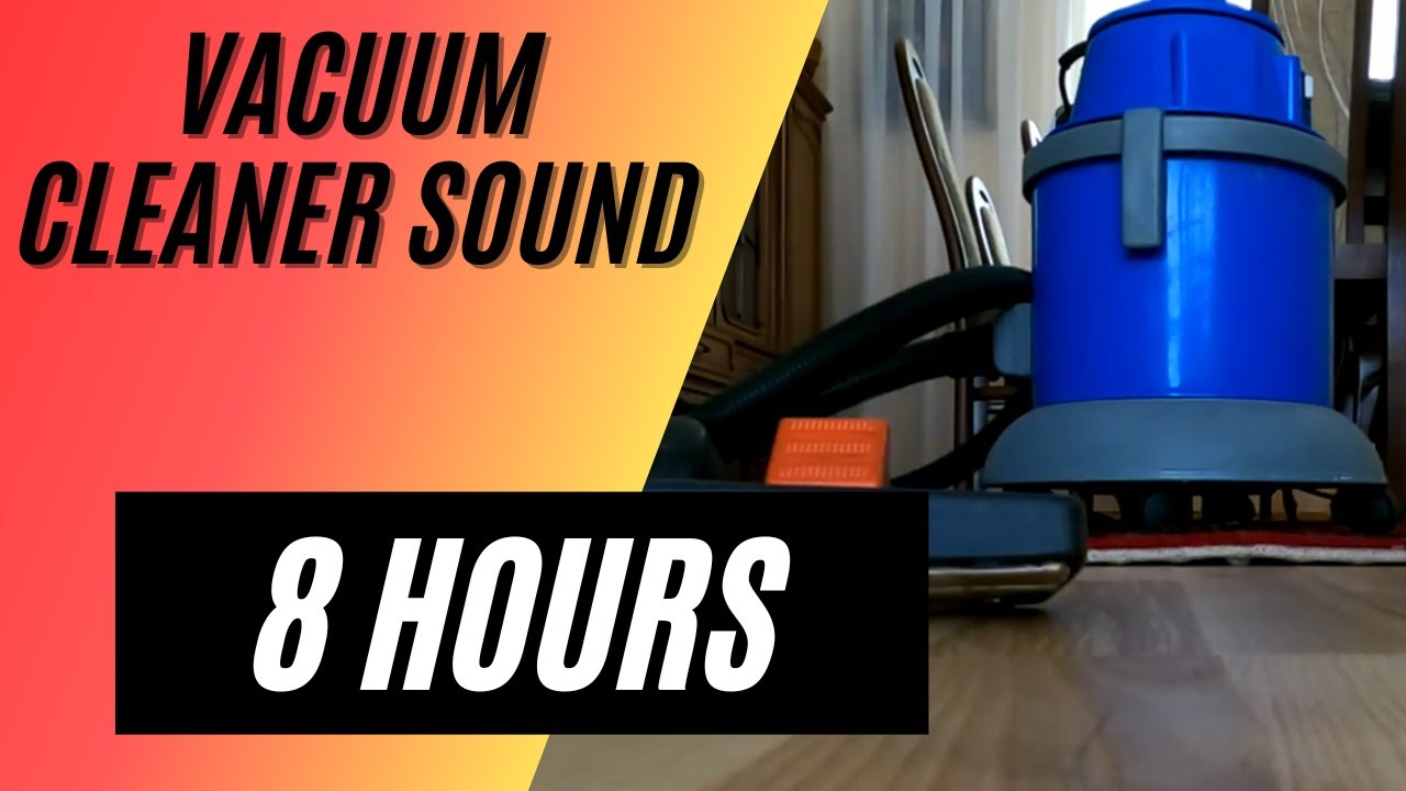 8 Hours Vacuum Cleaner Sound | Relaxing Sound For Sleep | Black Screen Vacuuming | White Noise |