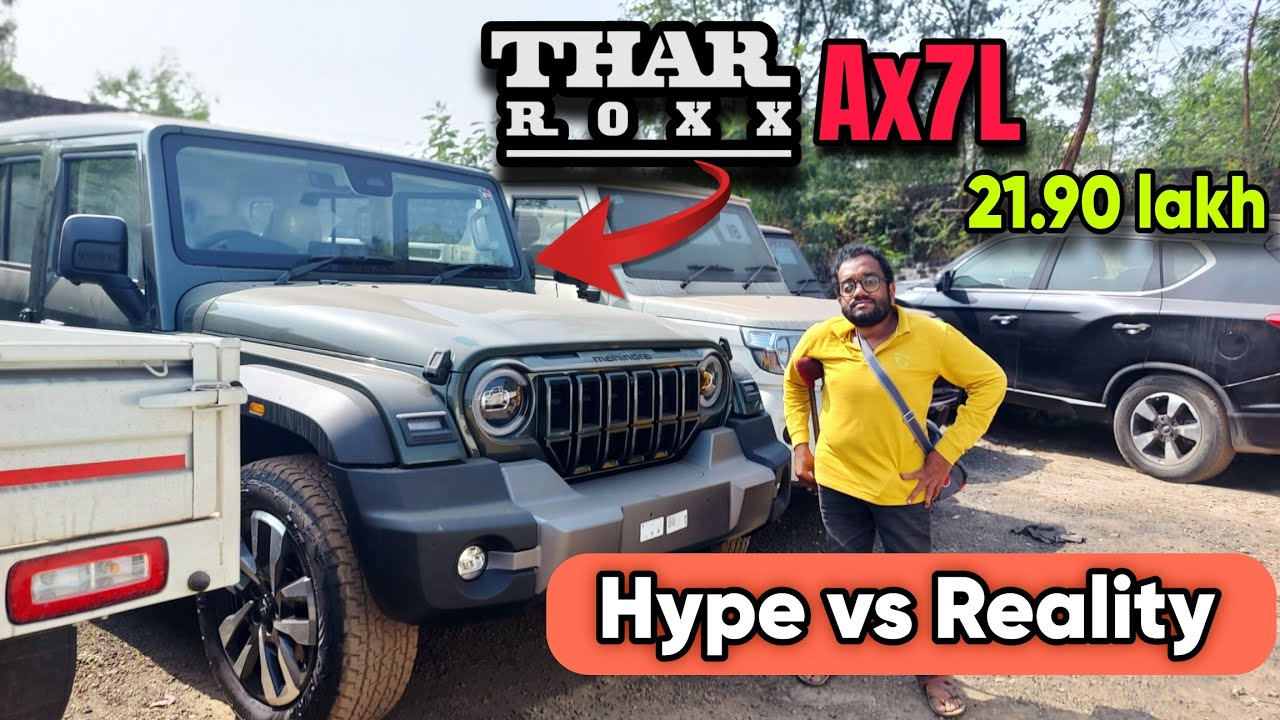 Mahindra Thar Roxx - Hype vs Reality 🤔😯| Thar Roxx Problems | Devnish Kujur