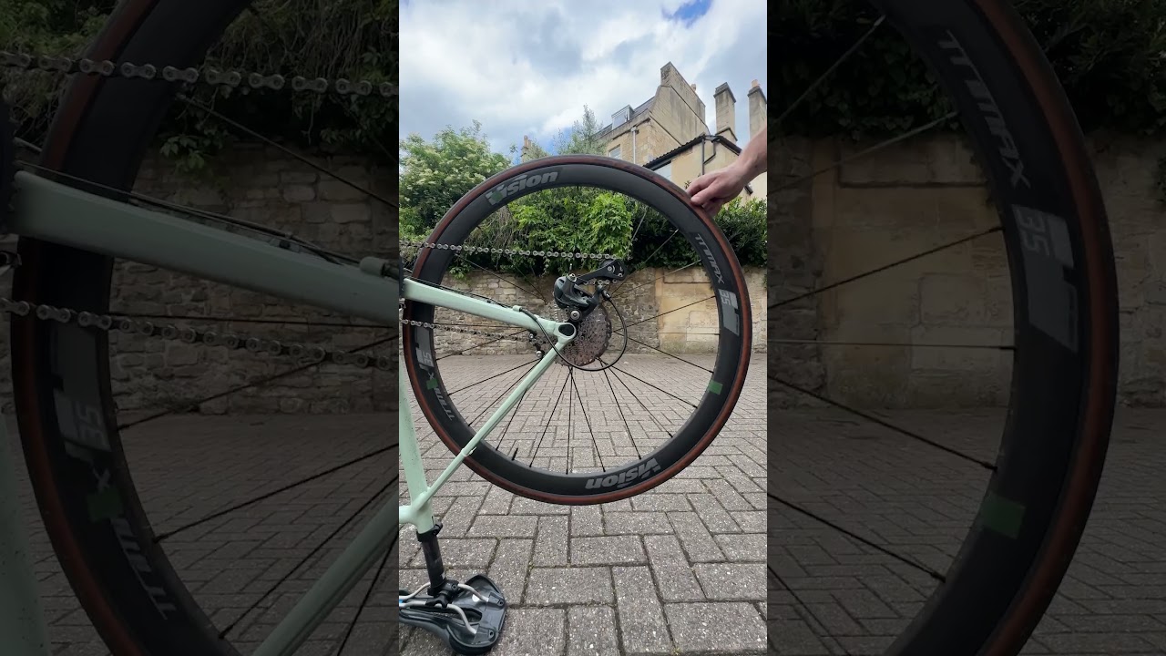 Cyclists, A Trued Wheel Is A Cable Tie Away ✅