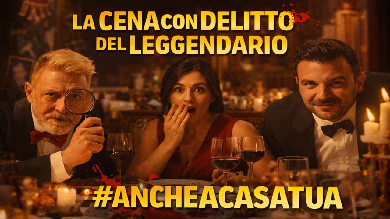 Cena con Delitto Privata | Teatro, Mistero e Video Professionale #ancheacasatua