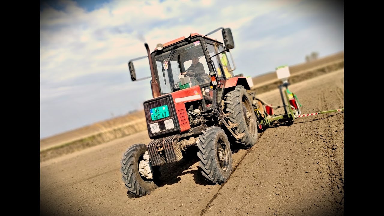 Setva Soje 2019 ( Soybean planting, Belarus 920 ) HD*