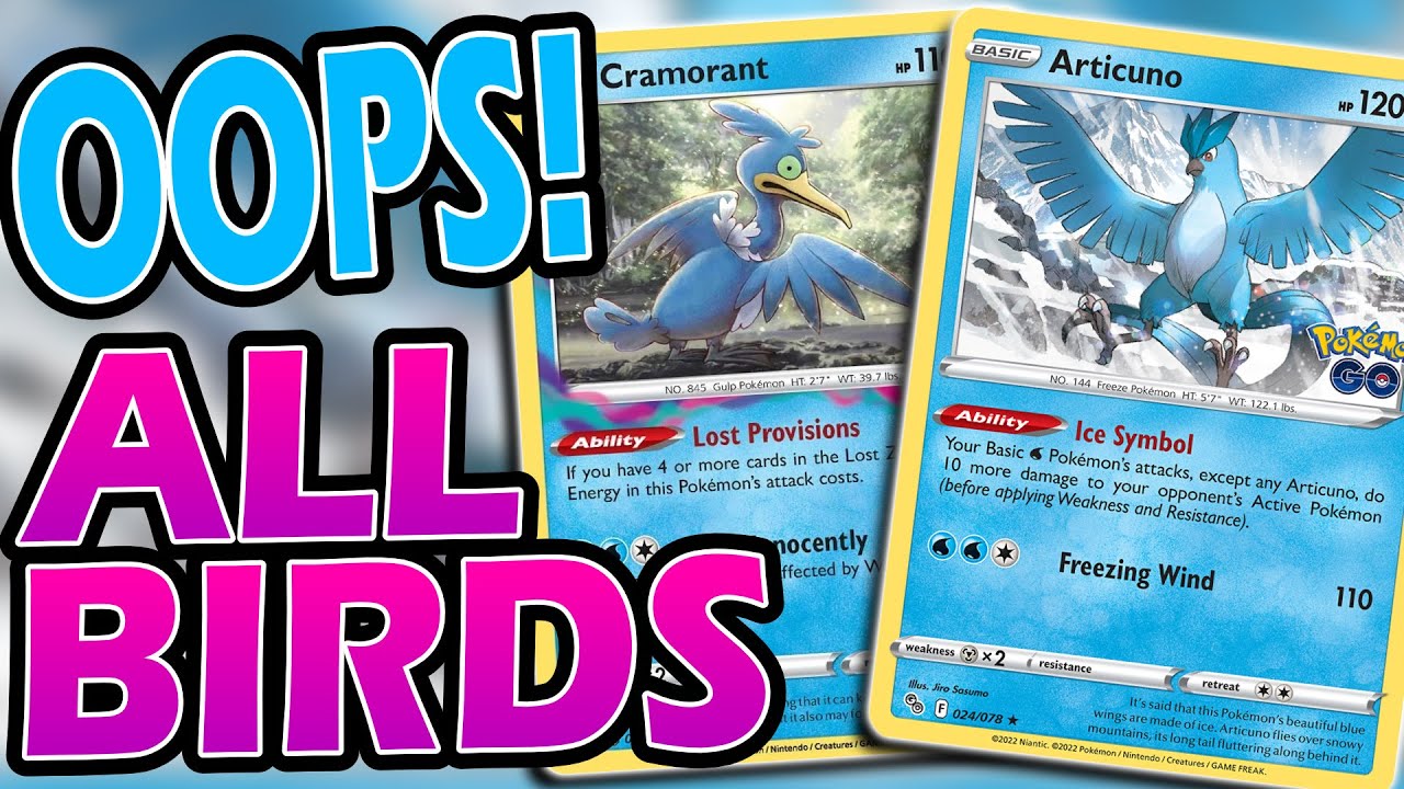 Quad Cramorant Lost Zone Deck | Pokemon TCG Lost Origin 2022