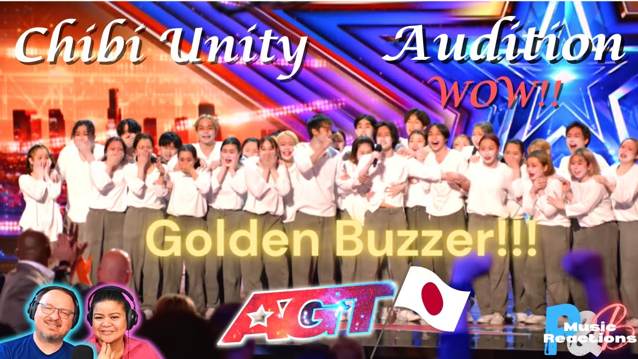 Golden Buzzer!! Chibi Unity (Japanese Dance Team )| Perfect  AGT Audition 2023 | Couples Reaction!