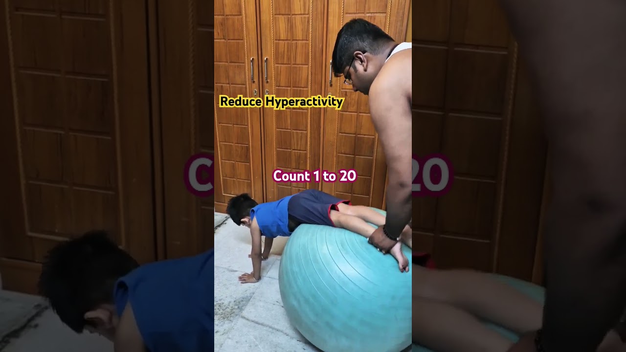 Occupational Therapy | How to stabilize an ADHD Kids | Reduce Hyperactivity #adhd #autism #asd