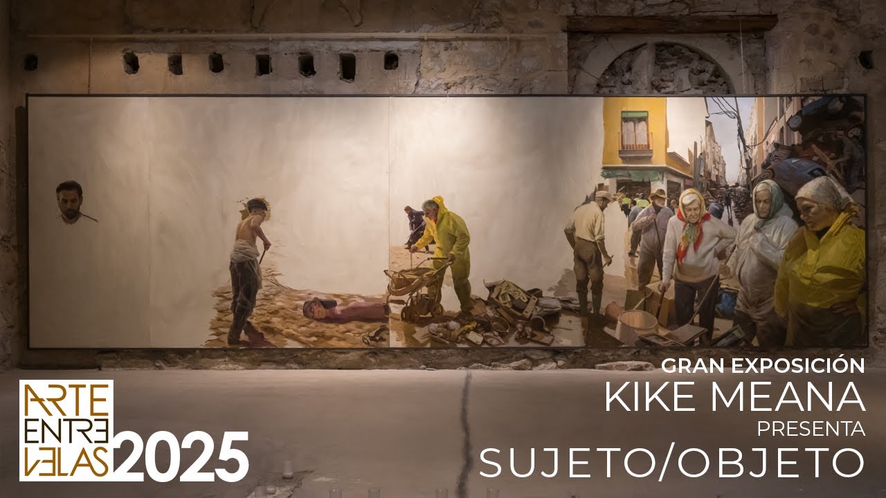 Exposici&oacute;n e inauguraci&oacute;n Arte Entre Velas 2025 | Kike Meana | SUJETO/OBJETO