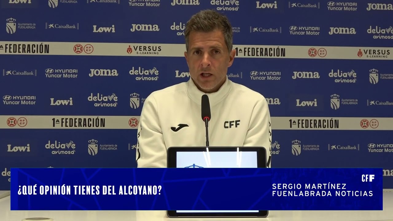 Rueda de prensa previa Diego Nogales #AlcoyanoFuenla