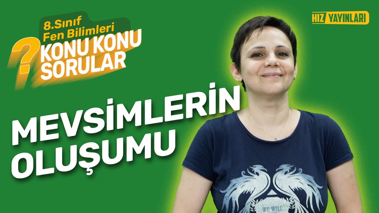 Konu Konu Sorular - 8.Sınıf Fen Bilimleri Soru Çözümü - Mevsimlerin Oluşumu - LGS 2024