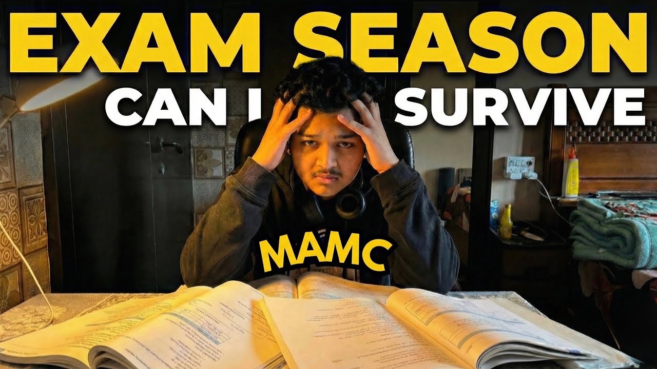 How I (barely) survived this exam season... 💀📚