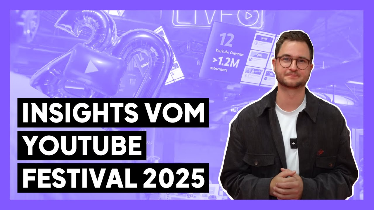 OMR berichtet vom YouTube Festival 2025 – das sind die wichtigsten Insights