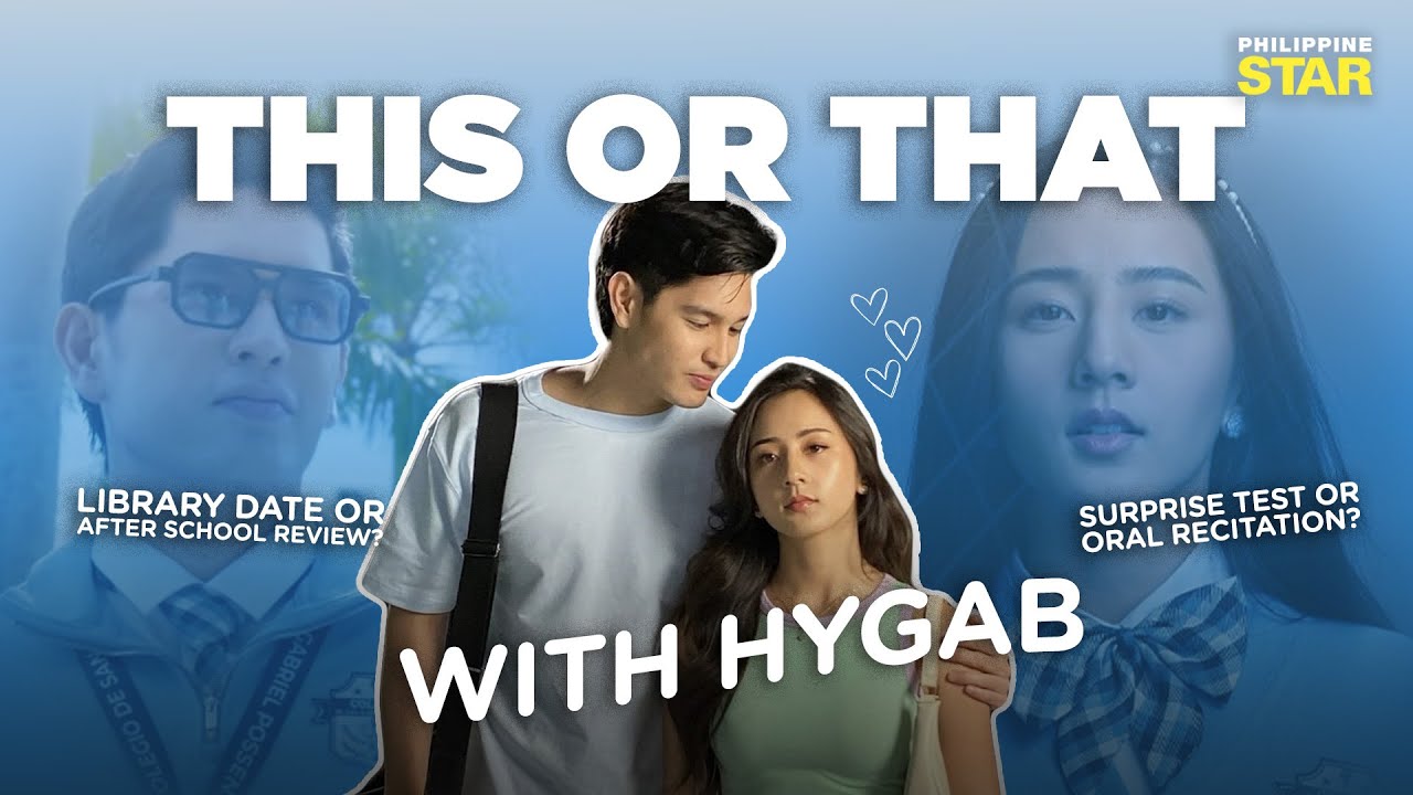 Hyacinth Callado, Gab Lagman play ‘This or That’ Challenge