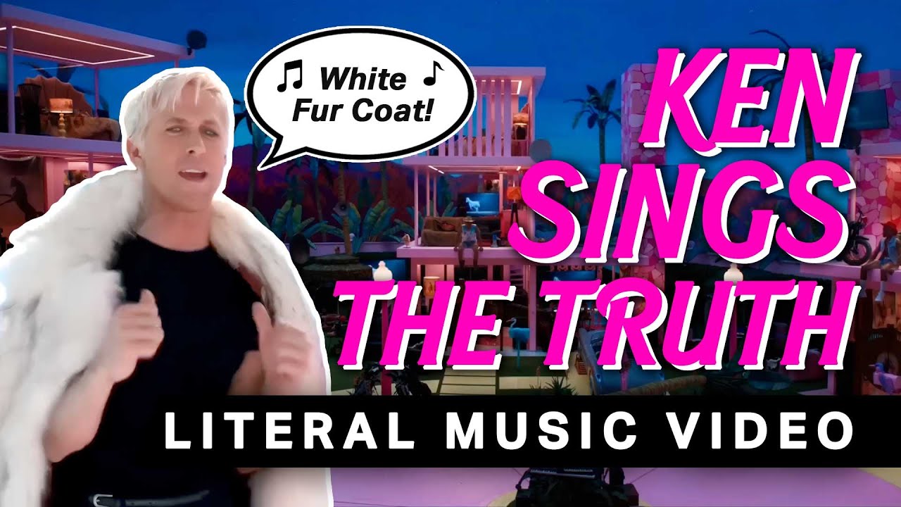 Barbie - I'm Just Ken | Literal Music Video