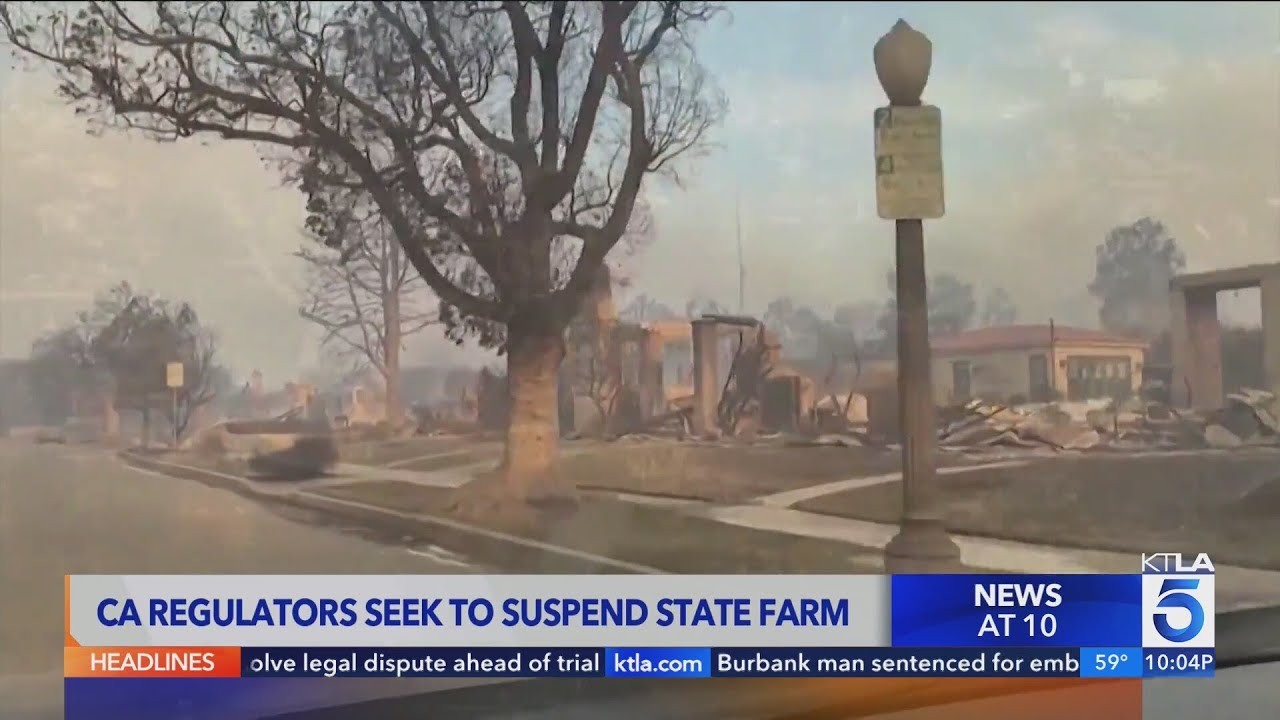 California regulators seek to suspend State Farm