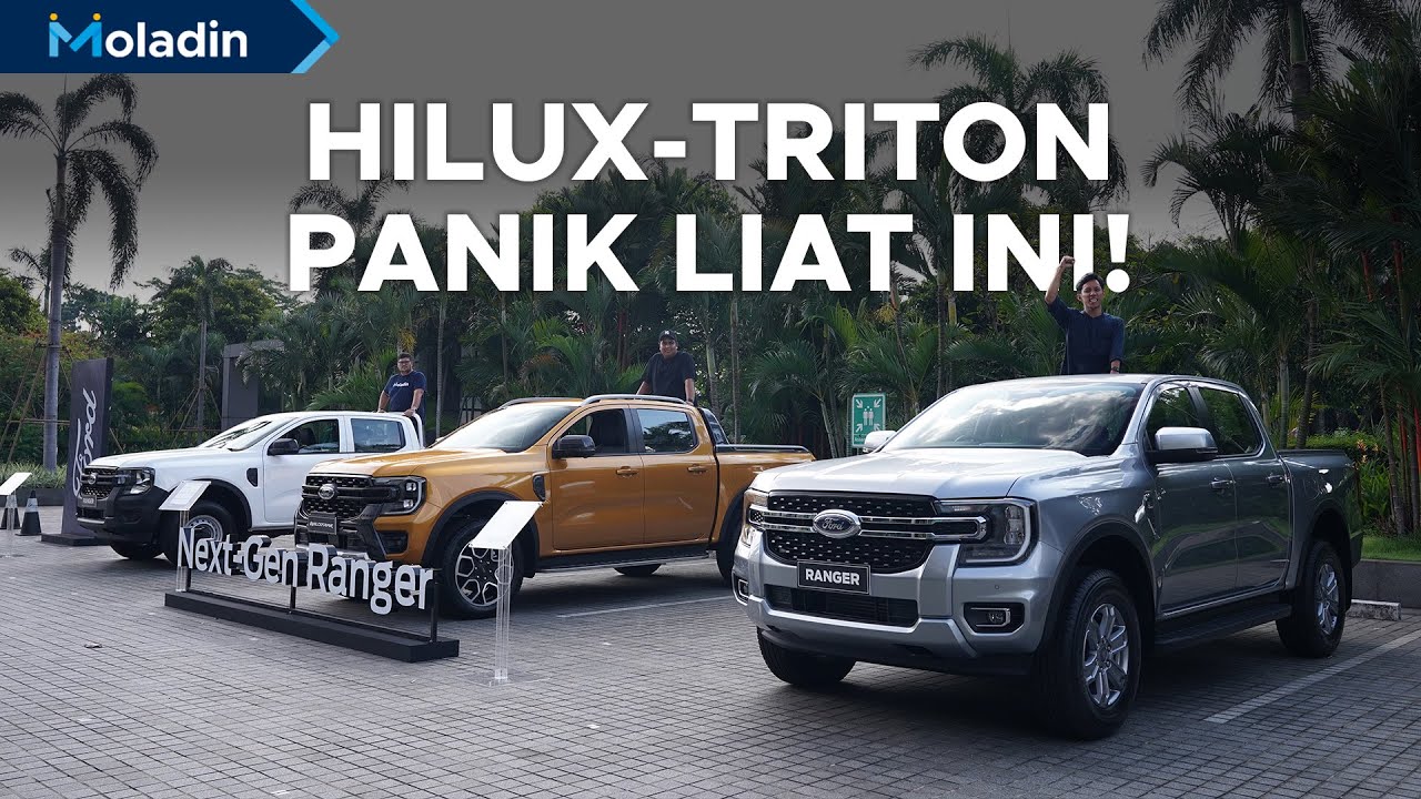 Ford Ranger & Ford Everest 2023 Di Luar Ekspektasi | Kita Kupas Semua Variannya Sekarang | Moladin