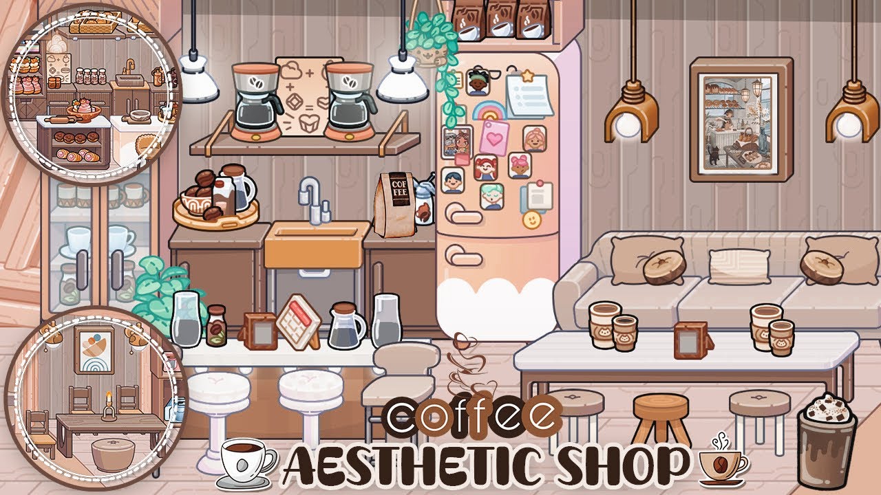 FREE COZY COFFEE SHOP TOUR☕️| AVATAR-WORLD #PAZUGAME