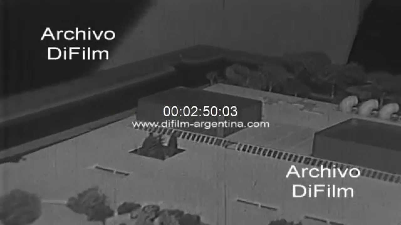 Construccion del nuevo edificio de television de Canal 7 ATC - 1977