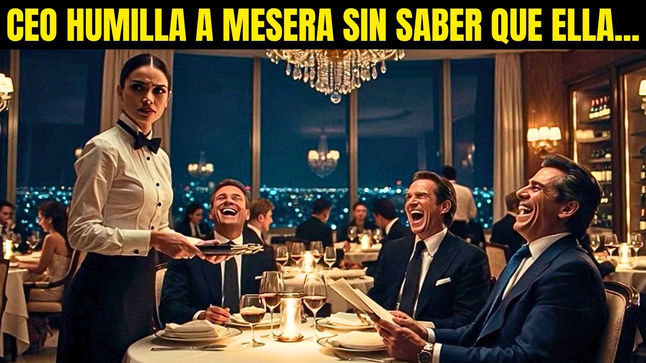 CEO Humilla a Mesera Sin Saber Que Ella Manejó €800 Millones... Lo Que Pasó Después