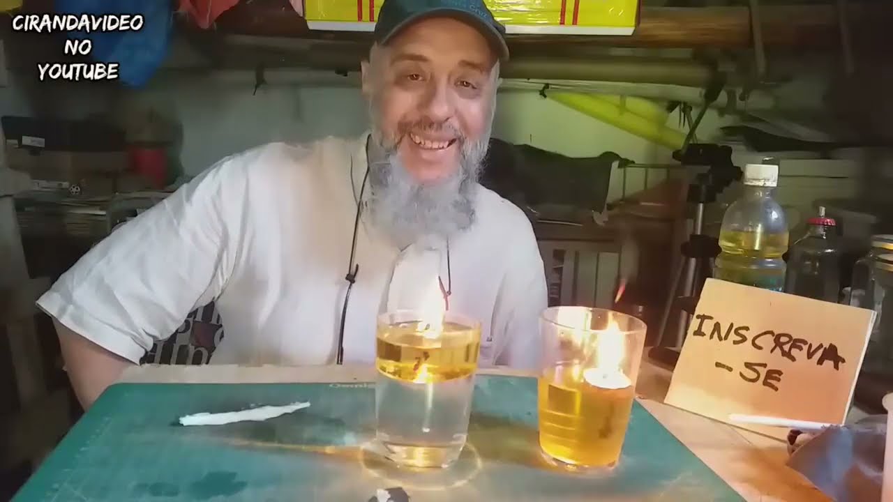 A MELHOR LAMPARINA DE TODAS-Saiba tudo a respeito. Faça e economize. #lamparina