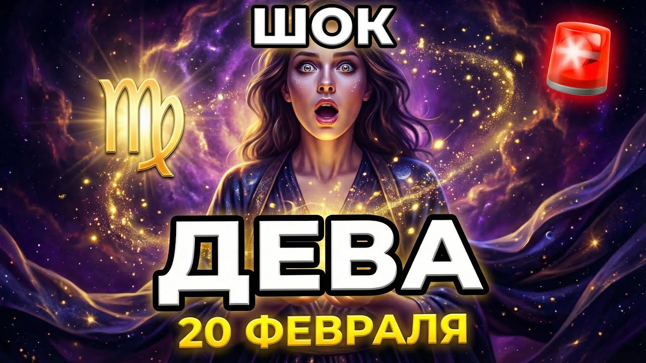 ДЕВЫ! Если пропустите 20 февраля 2026 — пожалеете навсегда ♍️⚡