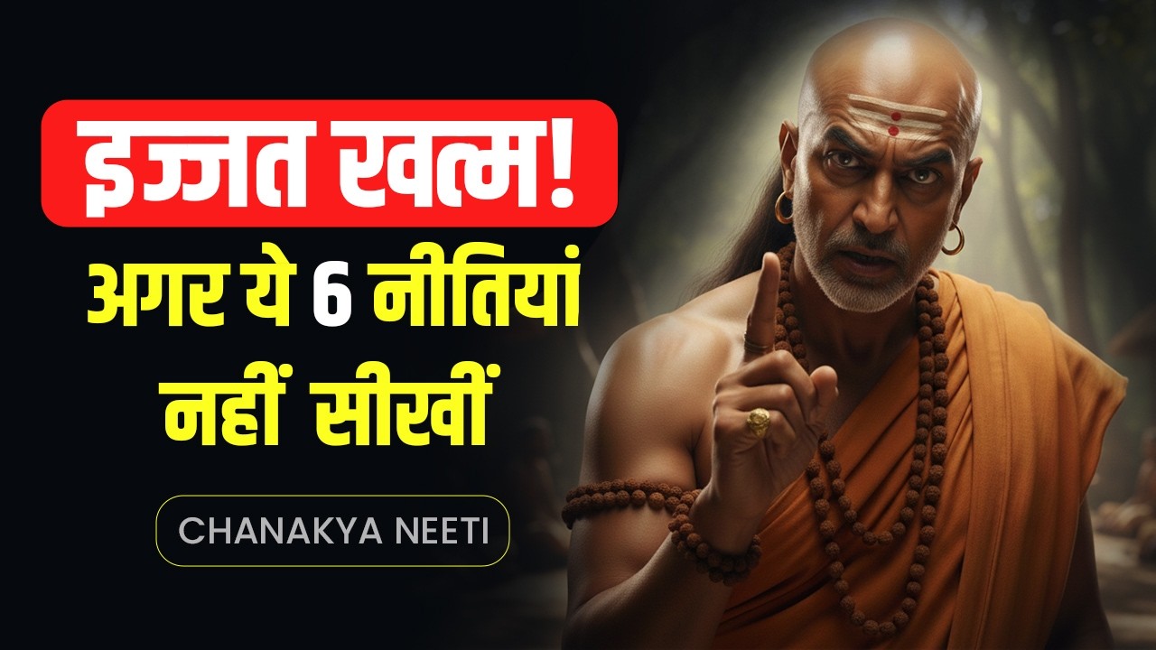 गर इज्जत चाहिए, तो ये 6 नीतियां आज ही सीख लो