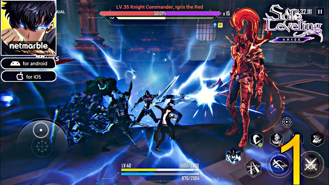 Solo Leveling: ARISE  Epic Gameplay & Boss Battle Walkthrough  (Part 1) | iOS / Android