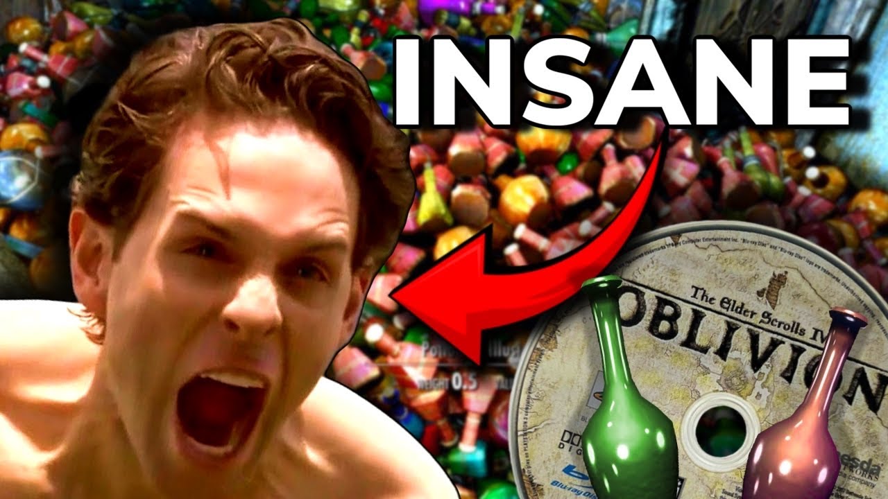 Can You Beat Oblivion Remastered Using Only Potions?