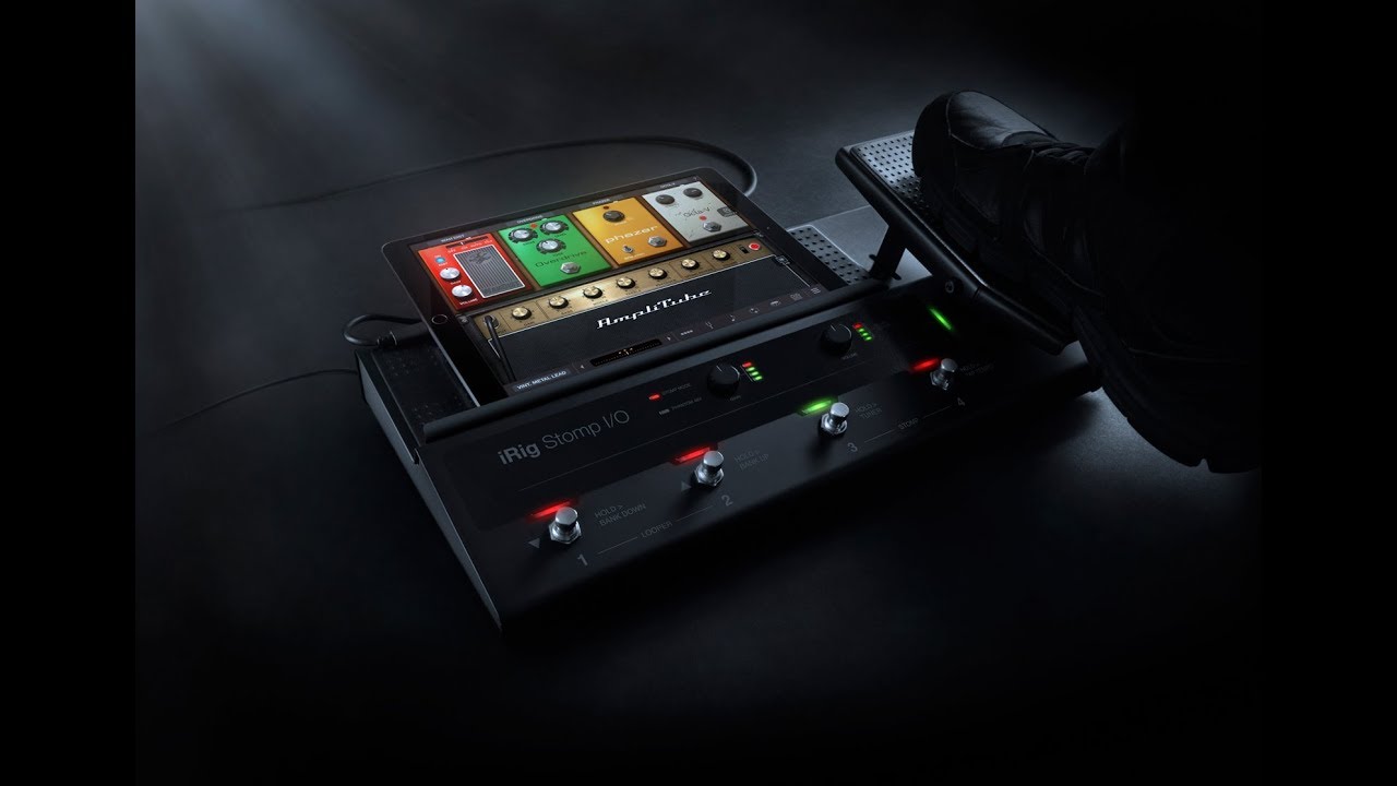 Подробное описание iRig Stomp I/O