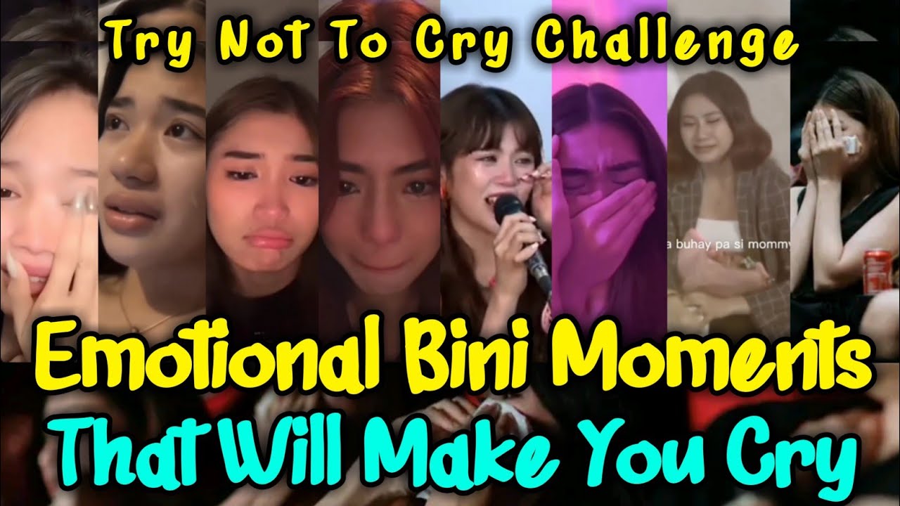 Emotional BINI Moments That Will Make You Cry | Try Not To Cry Challenge