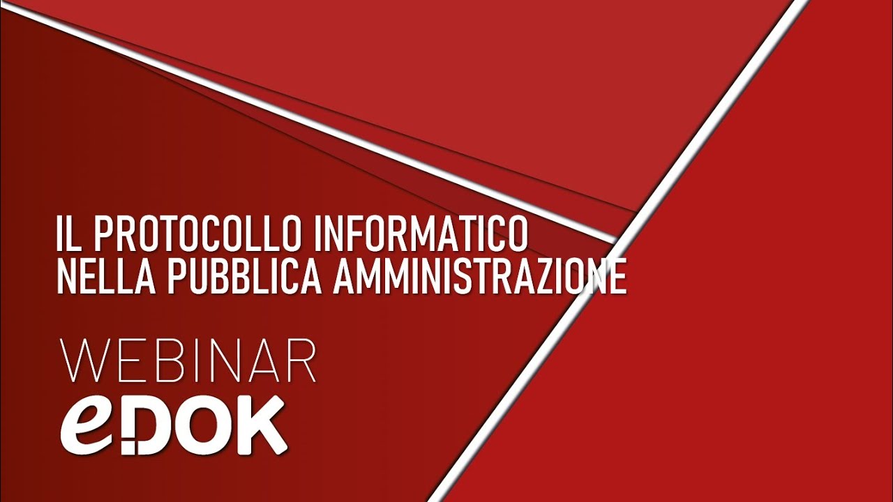 Webinar: La gestione del protocollo informatico nella Pubblica Amministrazione