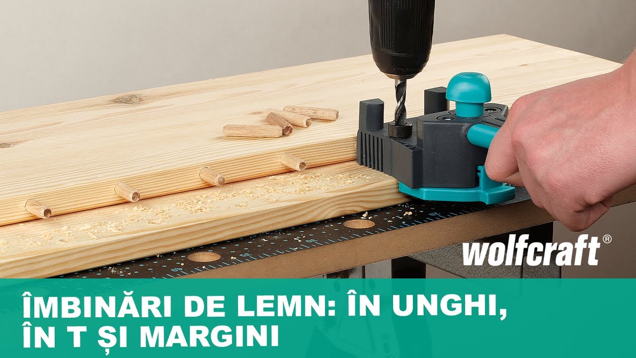 Conectarea pieselor de lemn &ndash; cel mai bun dispozitiv pentru &icirc;mbinări | wolfcraft
