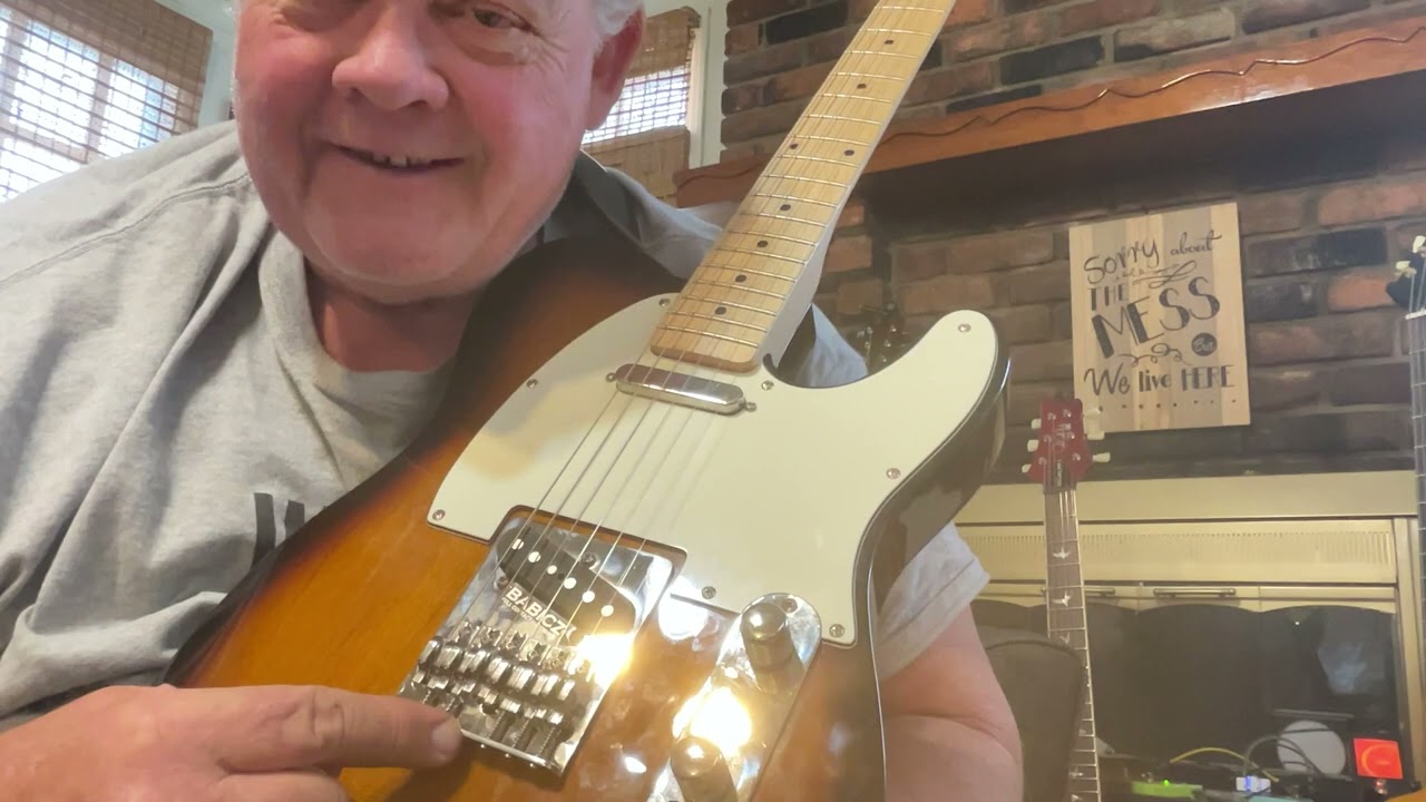 Wickoil Reviews: Telecaster with a Babicz Bridge.
