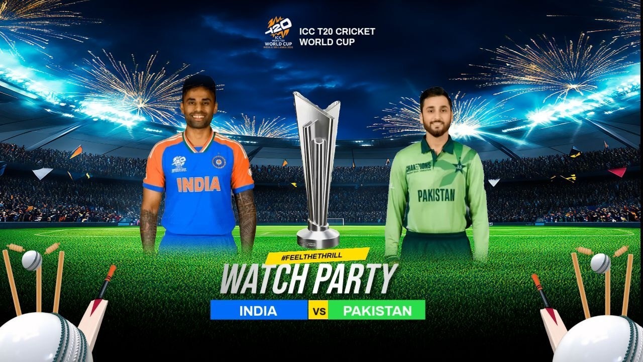 Epic IND  vs PAK  || T20 World Cup 2026 LIVE! | Watch Party | #feelthethrill