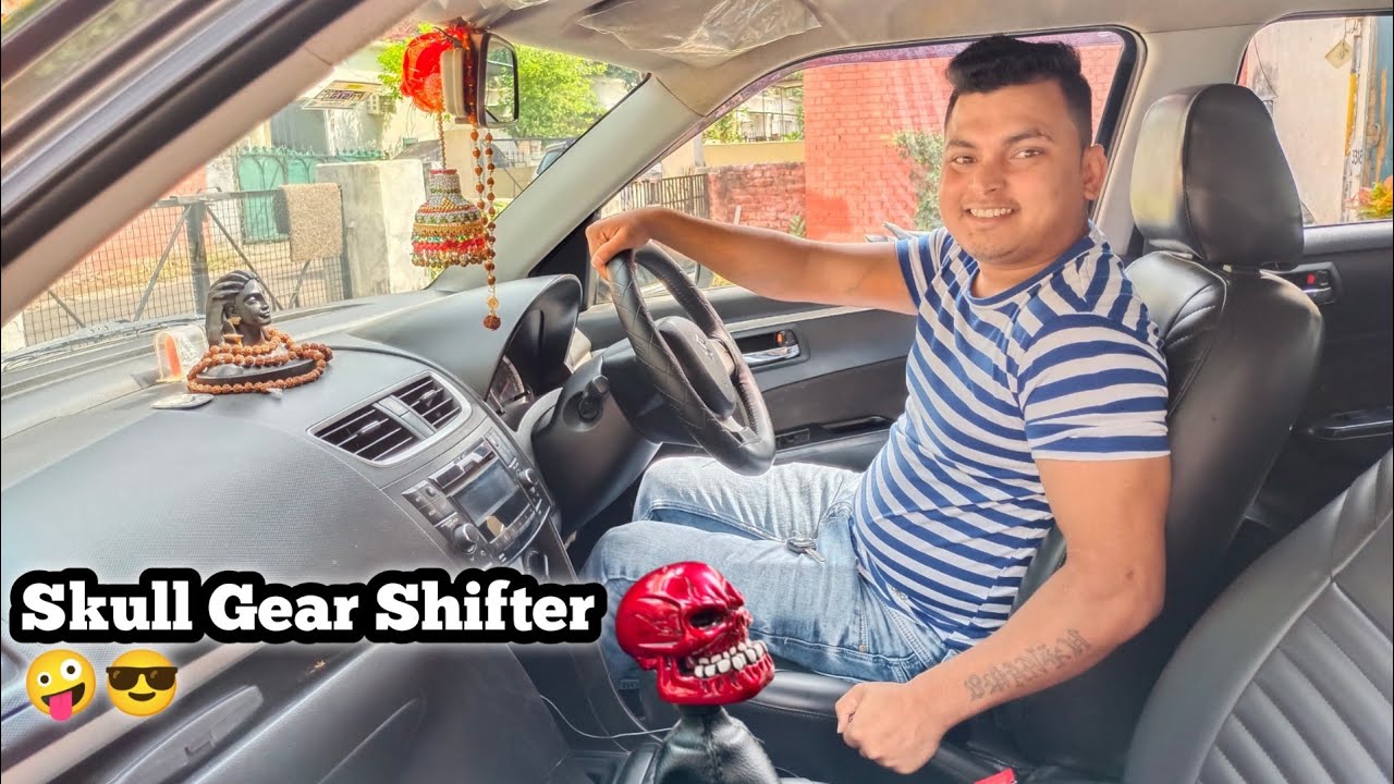 Installing Skull Gear Shifter /Ghost Gear Shifter 🤪🤪🤪/ VLOG 59