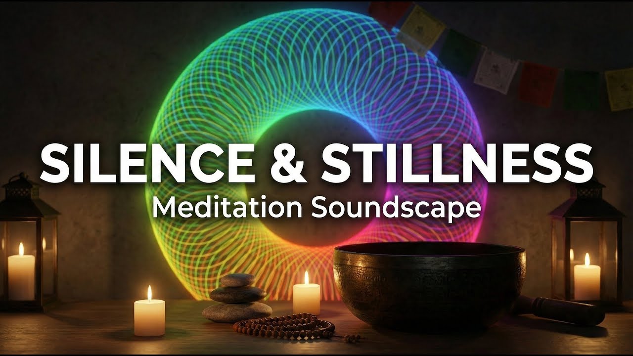 Meditation in Silence 🧘 Calm Ambient Soundscape | Spirograph #10