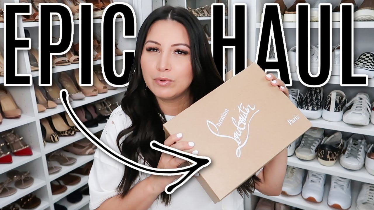 EPIC LUXURY HAUL - Louis Vuitton, Valentino and Louboutin | LuxMommy