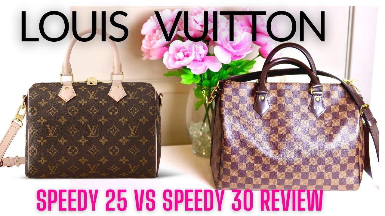LOUIS VUITTON Speedy 25 против Speedy 30 *подробный* ОБЗОР