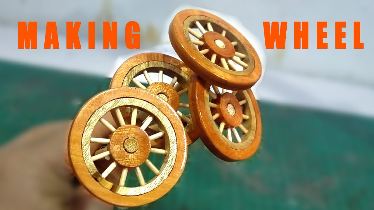 How to make Wheel - Wooden Toy