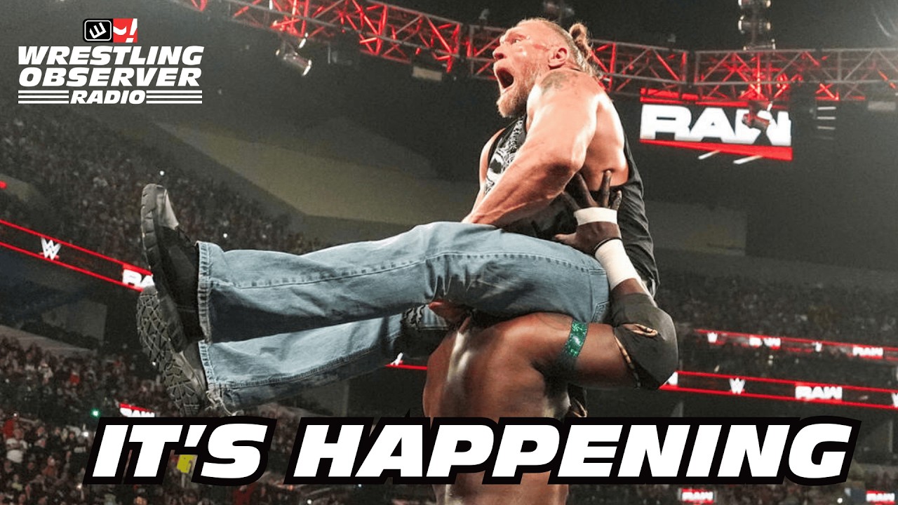Бой Брок Леснар против Оба Феми состоится на WrestleMania | WWE Raw | Wrestling Observer Radio