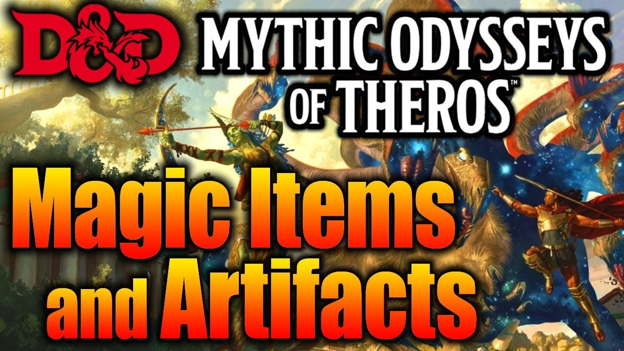 New D&D Magic Items and Artifacts: Mythic Odysseys of Theros