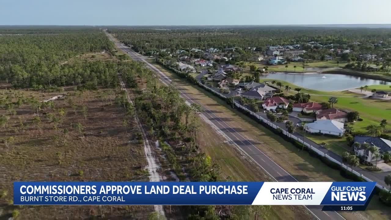 Lee County commissioners approve land purchase for Burnt Store Road expansion