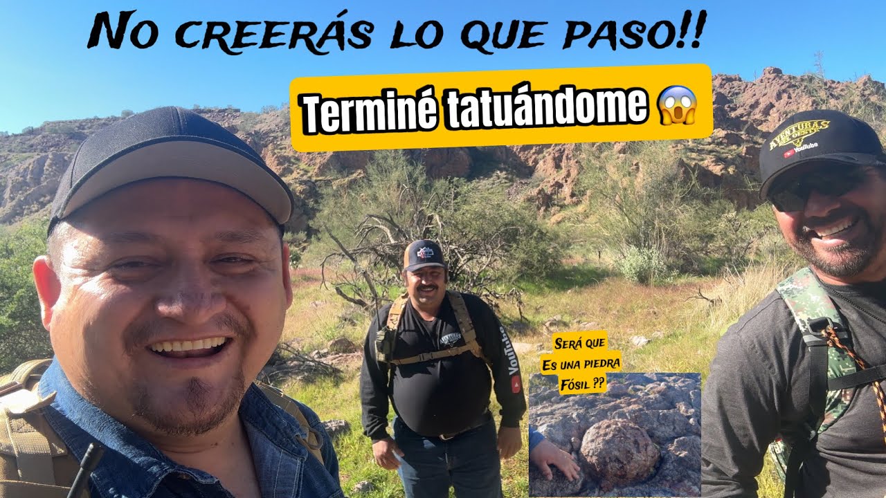 Será una PIEDRA FÓSIL ?? Me tatué en vivo✌🏻🫣